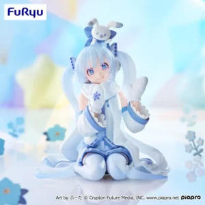 初音未來 杯麵蓋公仔 雪未來 Sky Town 10週年Ver.