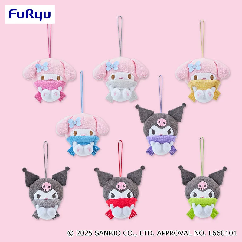 美樂蒂・酷洛米 大型毛絨圍巾吊飾