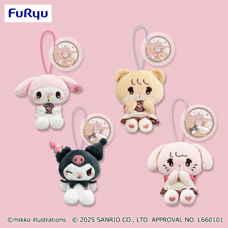 mikko×三麗鷗 characters 甜甜圈造型吊飾②
