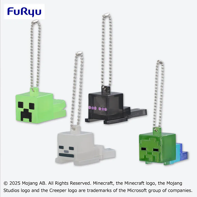 Minecraft 迷你透明吊飾