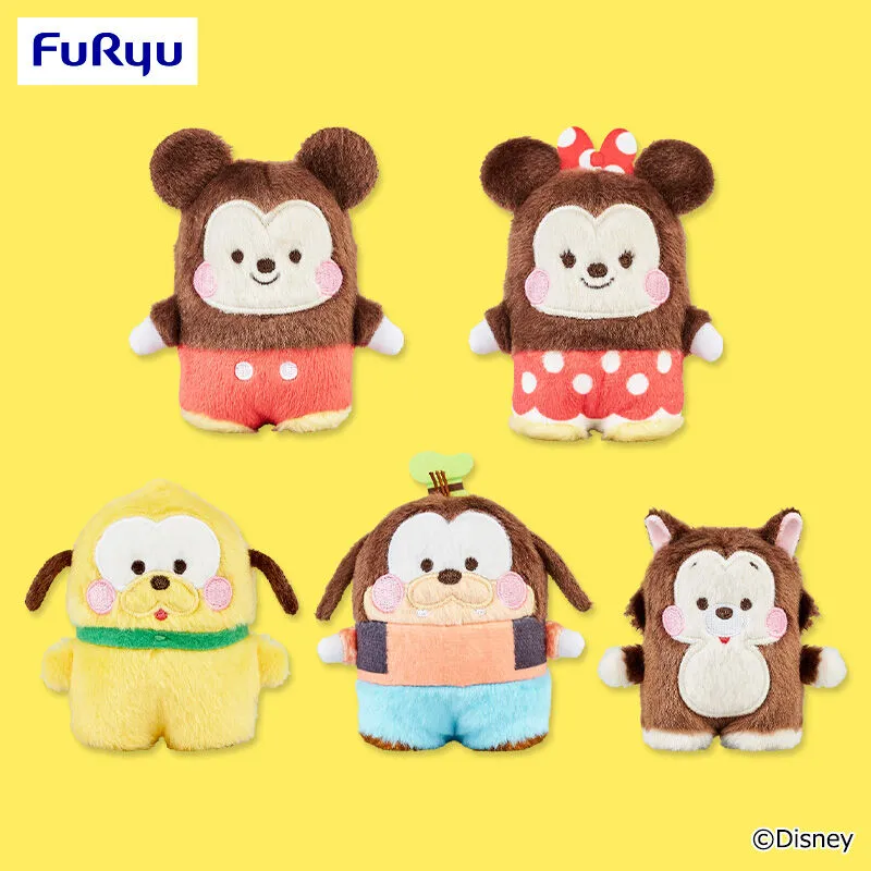 米奇&朋友 排排站好好友公仔！～米奇、米妮、布魯托、高飛、費加洛～