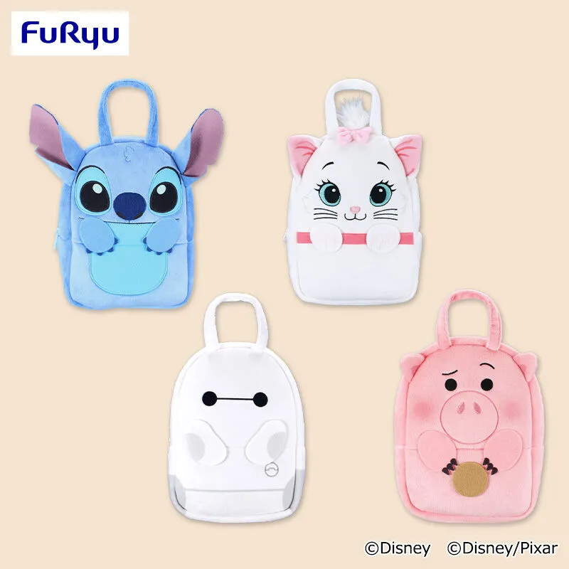 迪士尼＆皮克斯角色 悠遊散步包～迪士尼 瑪麗貓・迪士尼 史迪奇・杯麵・火腿豬～