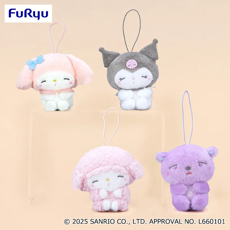 美樂蒂・酷洛米 睡眠吊飾娃娃