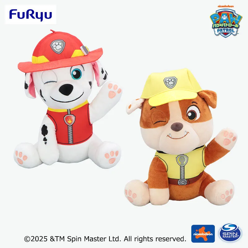 汪汪隊立大功 汪汪擊掌BIG玩偶～阿奇・小礫～