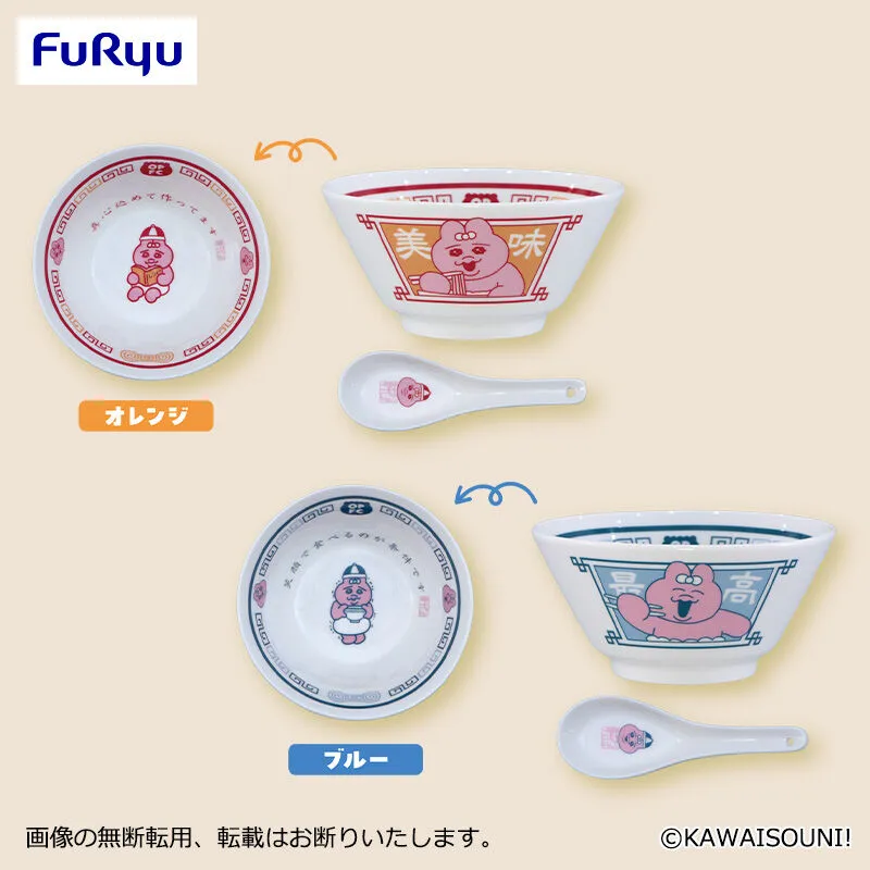 小褲褲烏薩奇 連湯匙拉麵碗