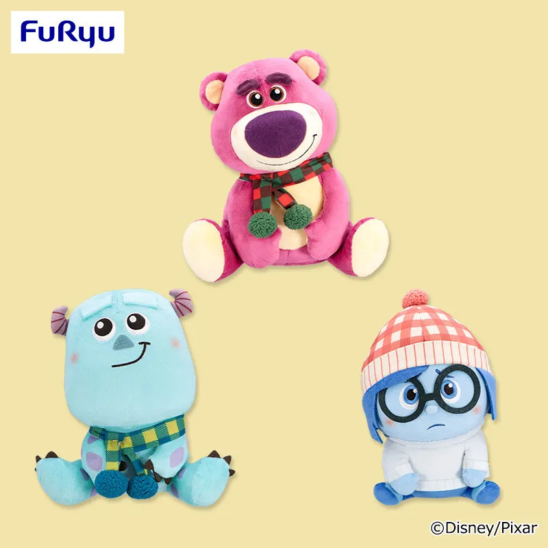 皮克斯角色 こてっとぺったん 冬季溫暖大布偶