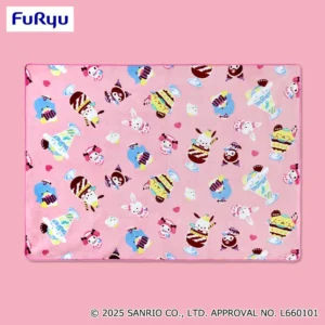 Sanrio 家族 聖代風格大毛毯