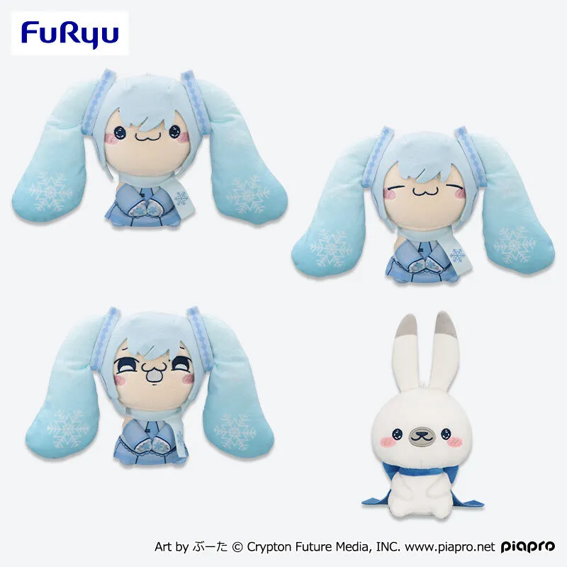 初音未來 もちぴこ絨毛娃娃 SNOW MIKU～雪初音 Sky Town ver．～