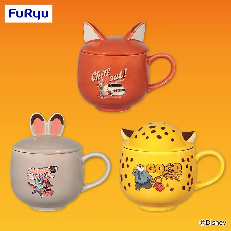 動物方城市 有蓋馬克杯