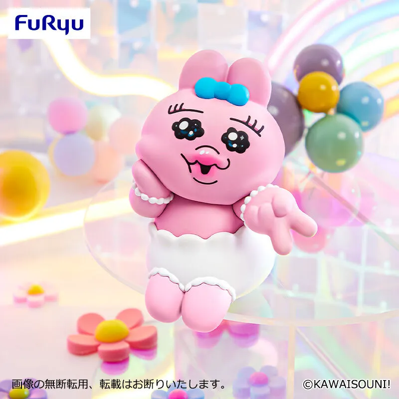 小褲褲兔 杯麵蓋公仔－盛裝版小褲褲兔－