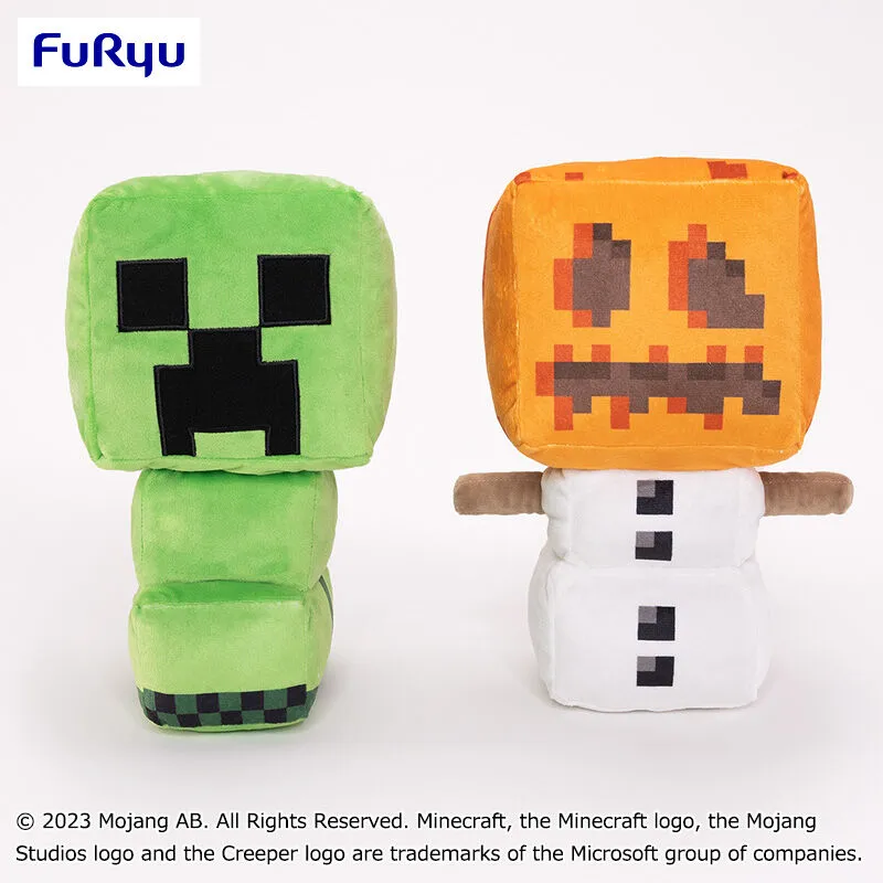 Minecraft 聖誕快樂 大型玩偶