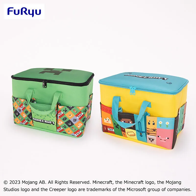 Minecraft 大容量收納籃（附大口袋）2