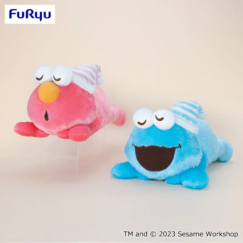 芝麻街 悠閒入睡BIG絨毛玩偶