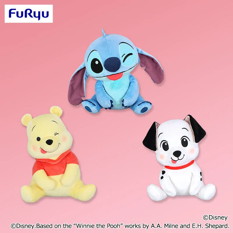 ディズニーキャラクター こてっとぺったん 舌ぺろBIGぬいぐるみ