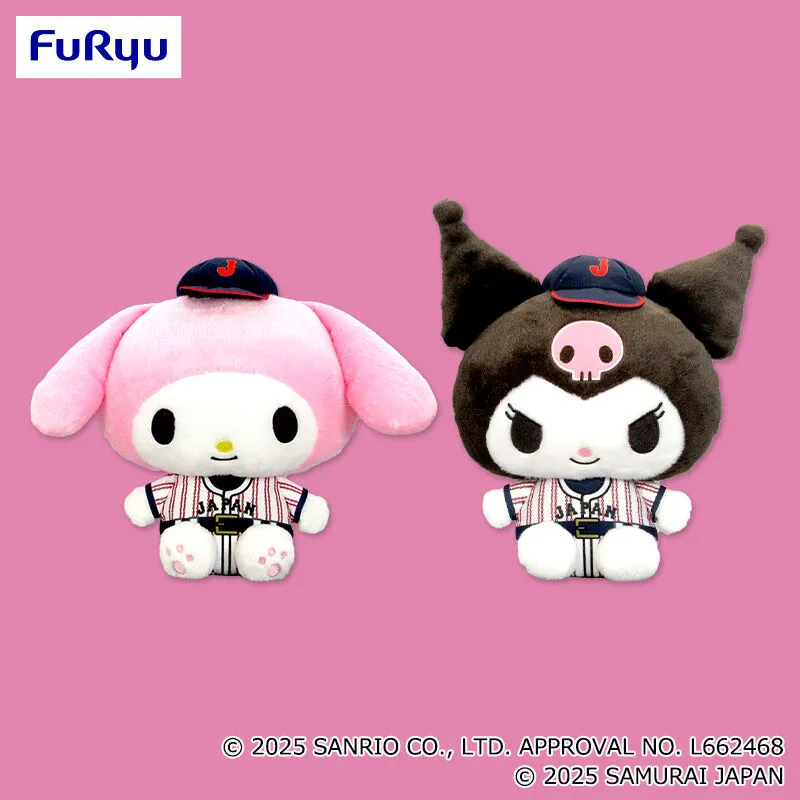 侍ジャパン×サンリオキャラクターズ 野球日本代表「侍ジャパン」BIGぬいぐるみvol．2