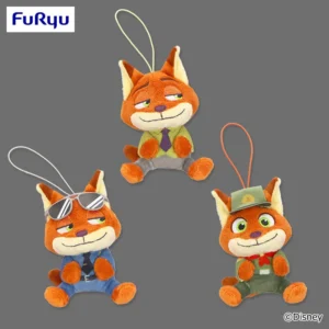 動物方城市 WE LOVE YOU! -Nick Wilde- 立體黏貼迷你吊飾
