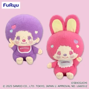 Monchhichi×美樂蒂・庫洛米 Monchhichi×Chimutan大型玩偶