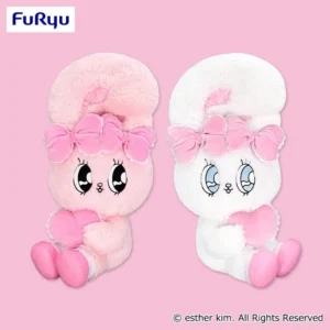 Esther Bunny 蕾絲蝴蝶結大型玩偶