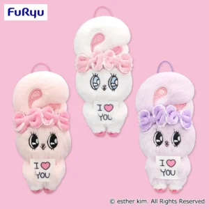 Esther Bunny 蕾絲蝴蝶結吊飾