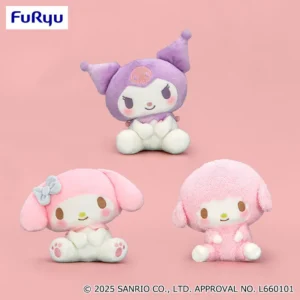 My Melody・Kuromi 乖乖貼貼 BIG玩偶