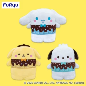 Sanrio 角色們 排排站 Domi Friends 大型玩偶～DECO巧克力Ver～