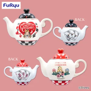 愛麗絲夢遊仙境 撲克牌茶壺