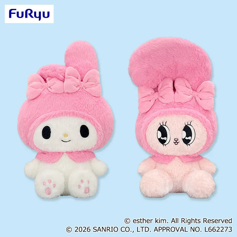 エスターバニー×マイメロディ 超BIGぬいぐるみ