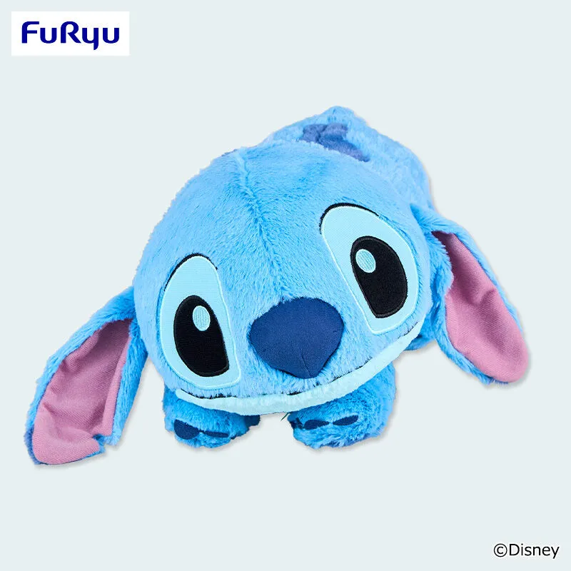 ディズニー スティッチ 寝そべり なでなでしてね 超BIGぬいぐるみ