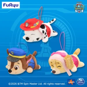 Paw Patrol 吊飾～Chase・Marshall・Skye～