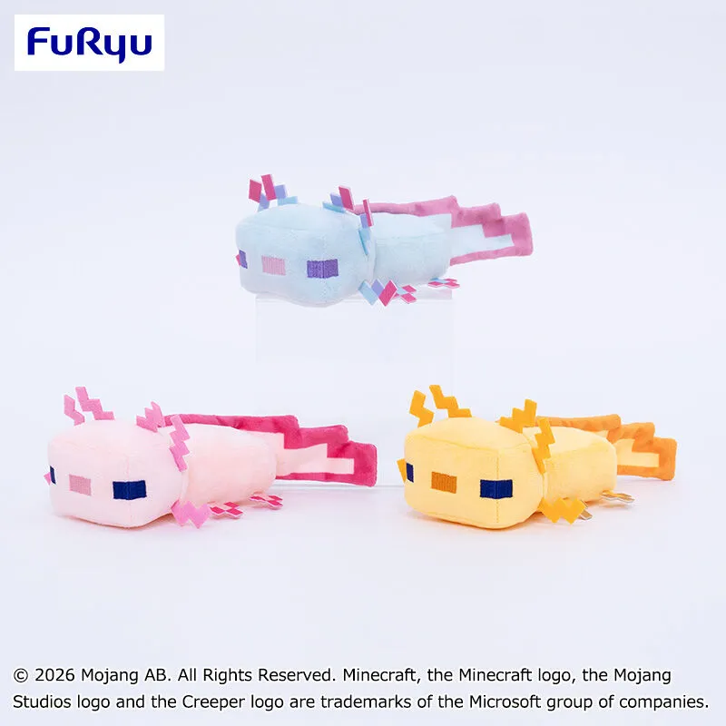 マインクラフト ウーパールーパーぬいぐるみ