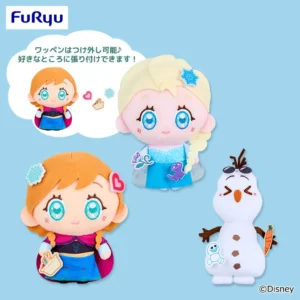 冰雪奇緣 P-PATCH！ 玩偶～安娜・艾莎・雪寶～