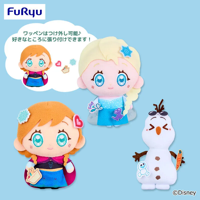 アナと雪の女王 P-PATCH！ ぬいぐるみ～アナ・エルサ・オラフ～