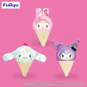 Sanrio Characters 冰淇淋店造型連身玩偶