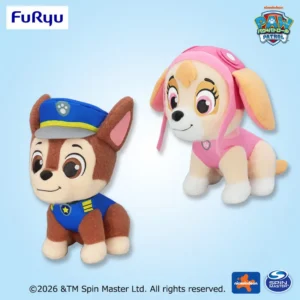 Paw Patrol KAWAII蓬鬆BIG玩偶～CHASE・SKYE～
