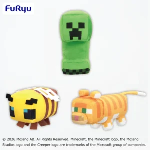 Minecraft 玩偶：苦力怕：蜜蜂：貓