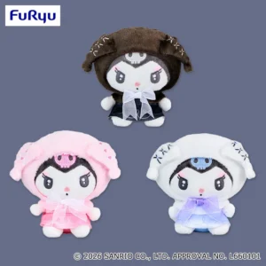 Kuromi 垂耳哥德風連帽布偶