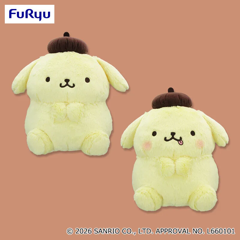 ポムポムプリン まるまるおすわり超BIGぬいぐるみ