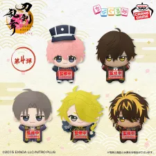 刀劍亂舞ONLINE 小玩偶～秋田藤四郎・大俱利伽羅・へし切長谷部・獅子王・火車切～