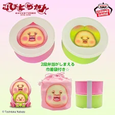こびとづかん 雙層便當盒＆束口袋