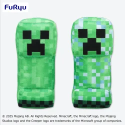 マインクラフト シャイニーBIGぬいぐるみ：クリーパー：帯電クリーパー