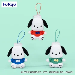 帕恰狗 蝴蝶結水手服娃娃吊飾