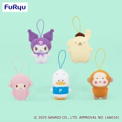 三麗鷗家族 絨毛可愛徽章掛飾收藏②