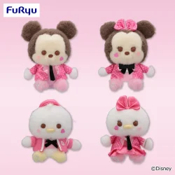 米奇＆好友 #MY推しDAYS 夾克造型絨毛吊飾