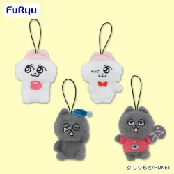 表情多變貓咪造型吊飾