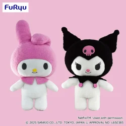 Netflix系列「美樂蒂 & 酷洛米」超大玩偶