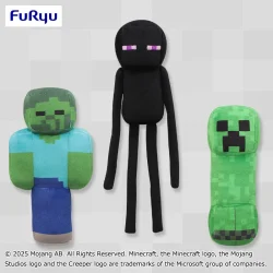 Minecraft 絨毛玩偶：終界使者：殭屍：爬行者