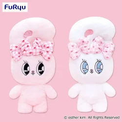 Esther Bunny 愛心格紋超大玩偶