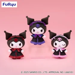 酷洛米 披風洋裝絨毛娃娃