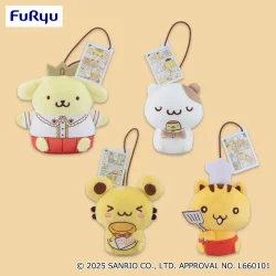 布丁狗 團隊布丁壓克力場景吊飾