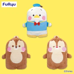 米奇＆好友 一起陳列吧 大尺寸！玩偶①